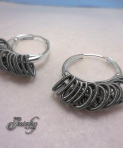 Silver Hoop Earrings